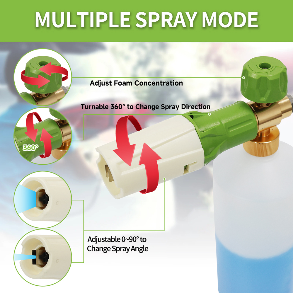 Aluminum Foam gun Lance Foam c - огляд і ціна Foam Cannon Car Wash
