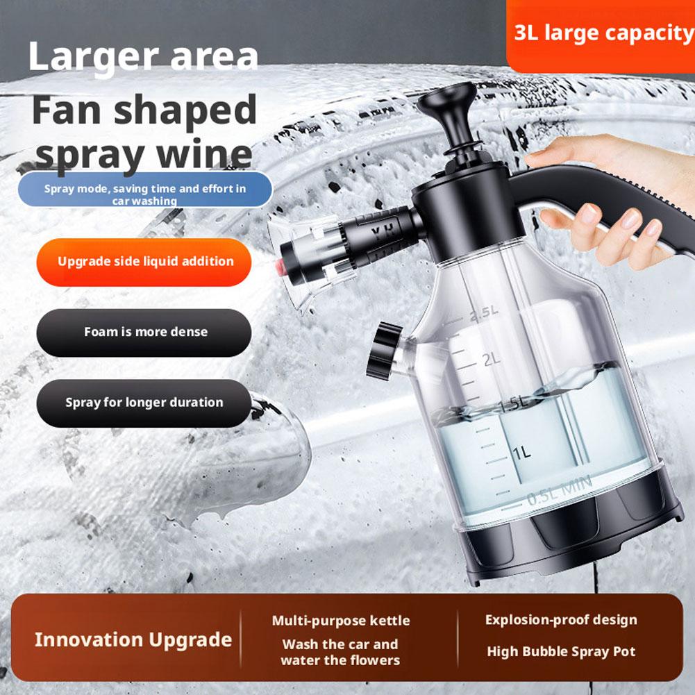 3L Hand Pump Foam Sprayer With - огляд і ціна Foam Cannon Car Wash