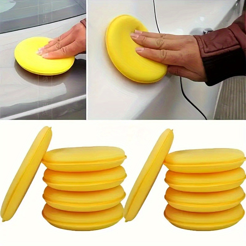 1/5PCS 10cm round Car Wax Appl - огляд і ціна Wax Applicator Pad