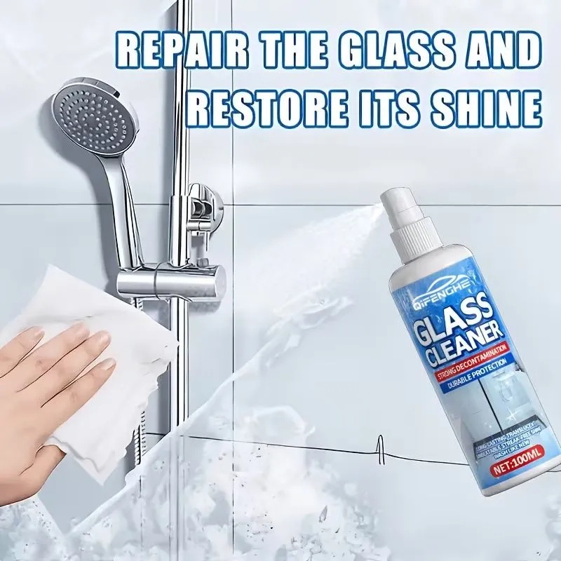 Streak-Free Glass Cleaner by Q - огляд і ціна Glass Cleaner Streak